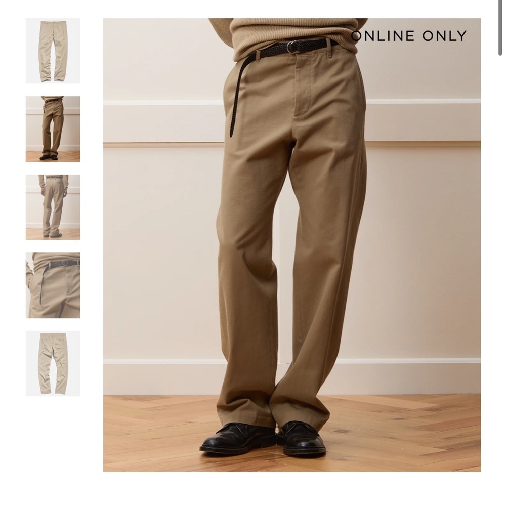 Todd Snyder Patch and Repair Selvedge Chino Khaki Japan Mens Sz 32/34 NEW - Picture 13 of 13